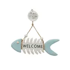 Decorative Decoration Guaranteed Quality Unique Design Ocean Series Wooden Decorative Pendant Home Decoration