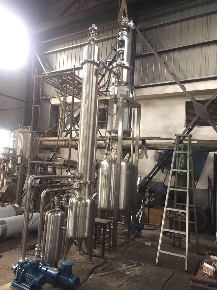 Large Industrial Methanol Recovery Evaporation Concentrator Machinery