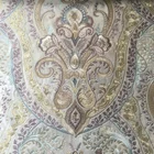 CF0678A China suppliers luxury 20%viscose 80%polyester embroidery velvet curtain fabric
