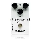 PIGTONE PP-07 white delay electric guitar effect pedal oem