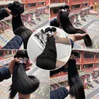 Virgin Mink Brazilian Hair,Virgin Cuticle Aligned Hair, Free Sample Virgin Brazilian Human Hair Bundles With Closure