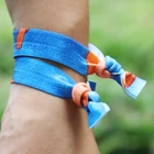 Cheap Customized Fabric Elastic Hair Bands for Girls