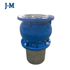 China manufacturer cast iron foot operated valve for water pump