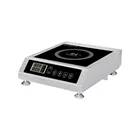 3.5kW Double LED Display Timing Kitchen Hotel Tabletop Touch Control National Commercial Single Induction Cooker