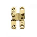 Factory Price Mini Brass Concealed Hinge Invisible Jewellery Box Hinges with 7 Size