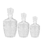 Vodka Bottle Vodka Bottle High Quality 250ml 500ml 800ml Clear Wine Whiskey Brandy Vodka Glass Bottle