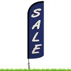 Outdoor Advertising Flags Custom Beach Flag With Fiberglass Flagpole