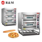 double deck 4french bread oven gas,gas oven for bread making machine