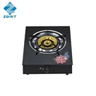 Hot sale tempered electric glass single burner gas cooker stove with low price and table top