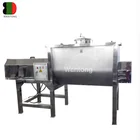 Food industrial pharmaceutical chemical powder liquid Ribbon Mixer Blender Blending Mixing Machine