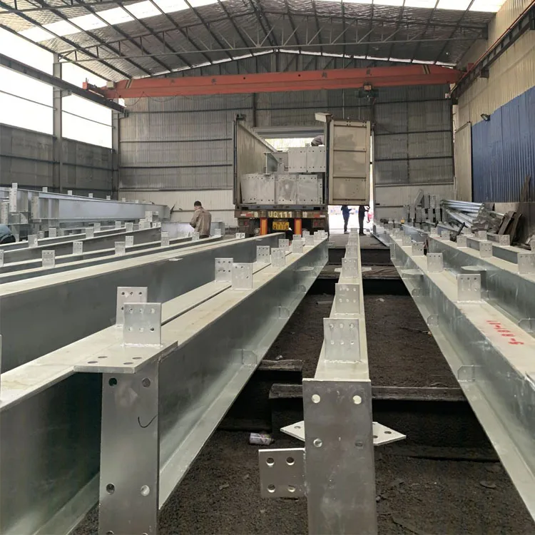 Hot-dipped galvanized Elevated Water Storage Tank with Steel Structure Tower