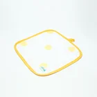 Custom Cartoon Pattern Reusable Square Baby Muslin Face Towel