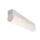 Surface mounted suspended round led ceiling light PC milky len 2ft 20 Watt steel profile led strip light