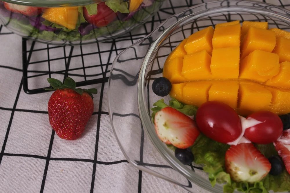 glass bowl stand