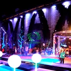 Customized Indoor Decorative Graphical Water Curtain Stage Background Digital Water Curtain