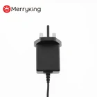 Smallest UK plug wall mount charger 5V 0.8A 9V 0.5A 9V 0.6A travel power adapter for huawei routers