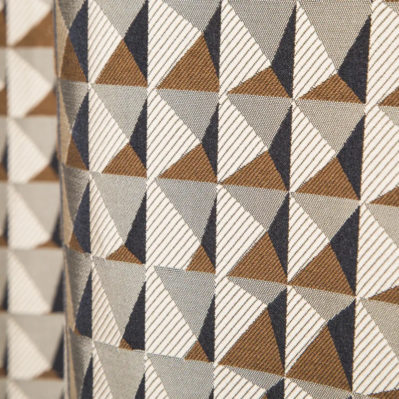 2020 jacquard curtain geometric pattern curtain