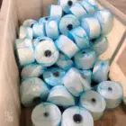 100% Polyester ring spun yarn 30s/1
