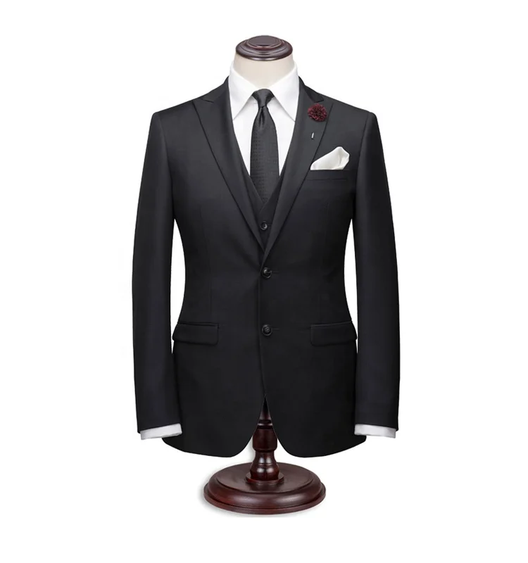 designer suit black