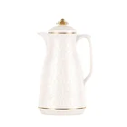 HAPPY LION 2020 Plastic Vacuum Flask Flower Pattern Coffee Pot Tea Thermos Capacity 1 Litre PHQ-10