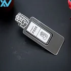 Souvenir gift custom bookmark stainless steel brass bookmark clip