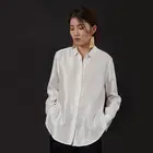 2019 autumn new style Having Stock lady silk blouse with wholesale price