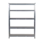 Perforated metal bolt less mdf rack for home shelves