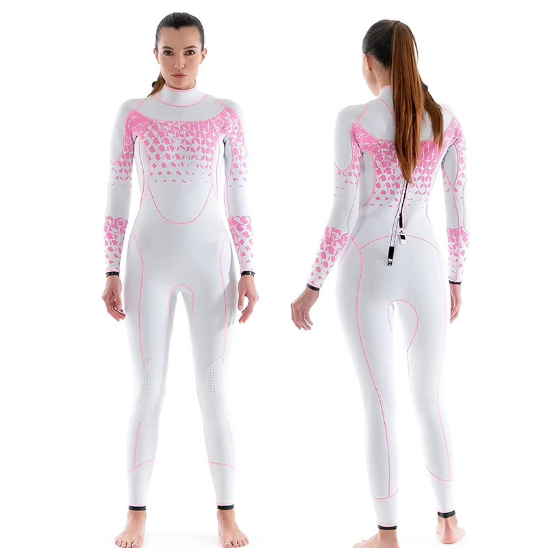 Divestar Mm Mm Back Zip Customized Super Stretch Lady Women Wetsuit