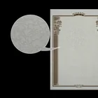 Hot stamping Anti-fake Watermarked paper security certificate paper for Certificate certificate of honor