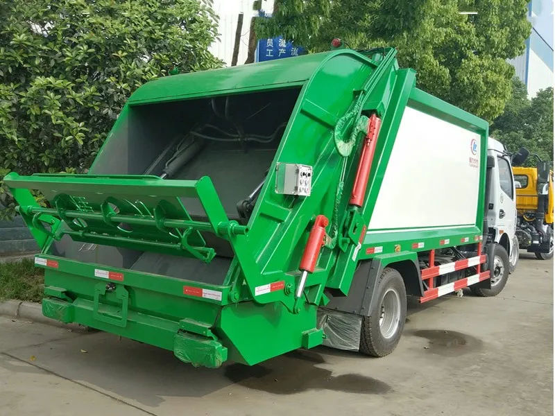jac 6x4 15000liters swing arm garbage truck transfer vehicle