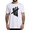 100% Cotton 5 Seconds Of Summer 5 Sos Print Men T Shirt Casual Funny Shirt For Man White Black Gray Top Tee Male Funny Hipster