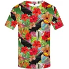 Flower funny 3d t-shirt 2019 hip hop mens clothing china mens custom shirts chinese printed tee