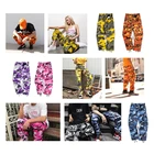 Twill fabrics print colorful air force green blue military german camo camouflage 100% cotton fabric for pants shirts