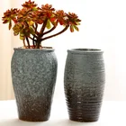 Ceramic Glazed Pot Hot China Products Handicraft Luxury Small White Ceramic Glazed Flower Pot