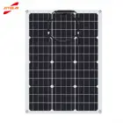 MONO 55W ETFE semi flexible solar panel Factory professional custom all kinds of solar panels