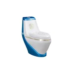 Ceramic Color WC One Piece Toilet Commode