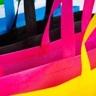 Reusable Custom Print PP Laminated Non Woven Bag Eco Tote Shopping Bag for Promotion Giveaway