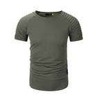 Cheap China Bulk Wholesale Clothing Manufacturer Men Custom BambooT- shirt