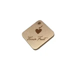 Custom 20x20mm Anodized Aluminum Nameplate Tag With Your LOGO Brand