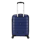 High quality combination lock abs trolley luggage suitcase with 4 wheels