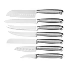 Stainless Steel Knife Set Kitchen Knife Set Multifunction Stainless Steel Kitchen Chef Knife Set All In One-piece Knife