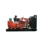 Natural gas generator set 160kw 200kva generator single phase 220v three phase 380v electric start