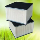 air to air conditioning paper exchanger core heat exchanger for air handling unit with plates