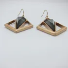Triangle Jewelry Woman Earring Hot Selling Distinctive Zinc Alloy Women Triangle Drop Earrings Jewelry