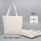 Cheap foldable Customized Logo tote shopping canvas cotton bag with logo