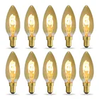 5V LED フィラメント電球 1 ワット 2 ワット 4 ワット調光可能な led キャンドルランプ装飾