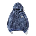 Custom Unisex Hoodie Custom Streetwear Unisex Cotton Weighted Acid Wash Tie Dye Hoodie