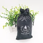 printing logo beautiful velvet bag pouch for jewelry