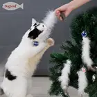 Products Toys Toy Nature Feature Cat Products Pet Teaser Toys Merry Christmas Cat Toy