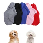Dog Clothes Wholesale Multicolor Simply Soft Blank Dog Hoodie Ropa Para Perros Dog Sweater Pet Clothes